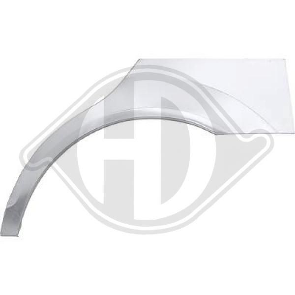 Radlauf Hi. Li. W204, Hinten Links FüR MERCEDES-BENZ-image