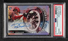 2018 Topps Finest Hour Rhys Hoskins #FHA-RH PSA 10 GEM MT Auto 1k2s