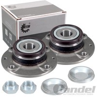 2X SKV Radnabe MIT Radlager Hinten FüR Citroen C2 C3 I Peugeot 1007 206 + SW CC