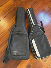 Lot of 2 Padded Gig Bag Soft Case for Fender Strat Tele Electric Guitar Warwick
