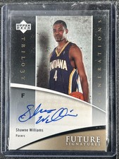 Williams, Shawne - 2006-07 Trilogy - Autograph - INV1
