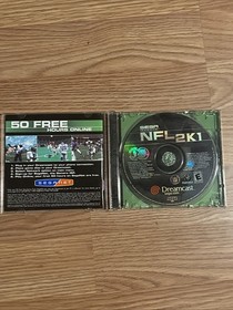 NFL 2K1 (SEGA Dreamcast, 2000) CIB *Untested*