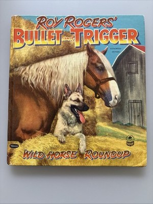 Roy Rogers, Bullet and Trigger Wild Horse Roundup (1953)
