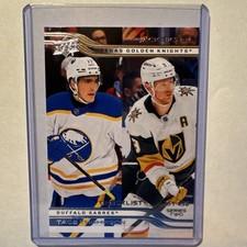 Upper Deck 2025-26 Series 2 Jack Eichel Tage Thompson Ice Hockey Card #450