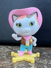 "Figura de 3"" del sheriff de Disney Callie Wild West vaquera adorno de pastel en estrella"