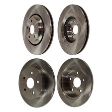 Front and Rear Disc Brake Rotors For 2015-2017 Lexus NX200t 2018-2020 NX300