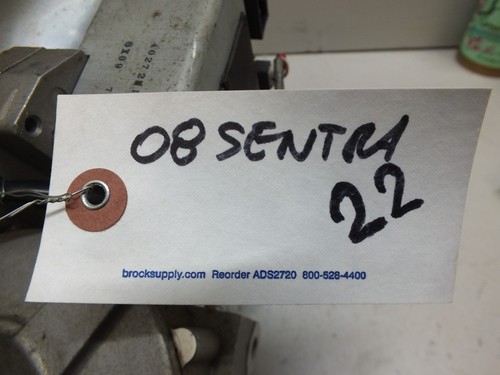 07 08 09 10 11 12 2007 2008 NISSAN SENTRA STEERING COLUMN MOTOR JJ301-000010 #22 - Picture 9 of 9