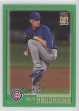 2021 Topps Archives 2001 Topps Green 69/125 Kyle Hendricks #234 0in6
