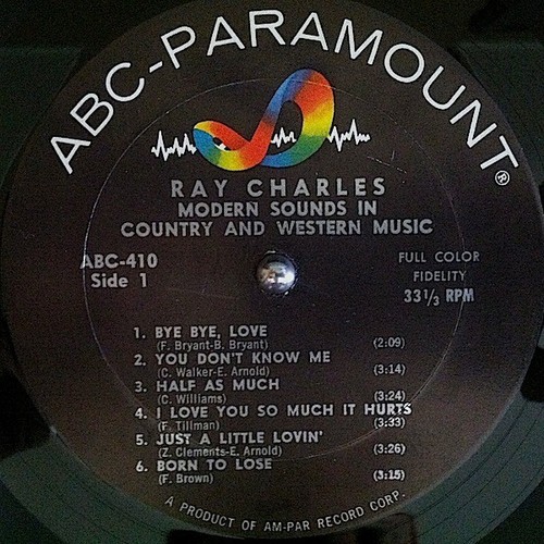Ray Charles, Modern Sounds In Country And Western Music, (LP, Album, Mono), VG, - Picture 3 of 4