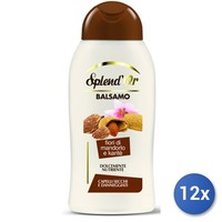 12X Bundle Splend'or Balsam FüR Haare 300 Ml. NäHrende Mandel