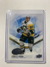 2016-17 UPPER DECK CLEAR CUT #1 SIDNEY CROSBY PENGUINS NM/MINT
