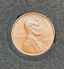 1969 D LINCOLN UN CENTESIMO