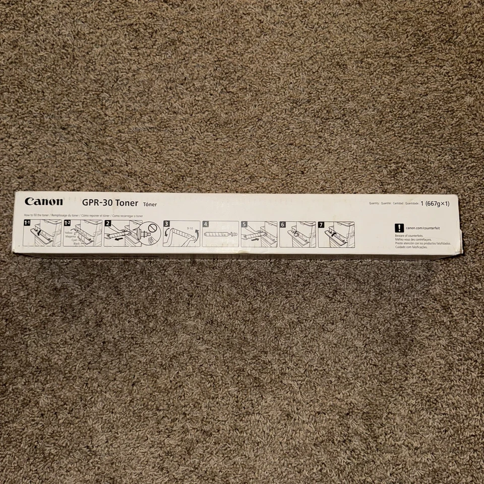 Cartucho de tóner amarillo Canon GPR-30 (2801B003AA) Foto 4 de 4