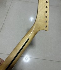 Maple Electric Guitar Neck part 22 Fret Locking Nut 25.5inch gloss