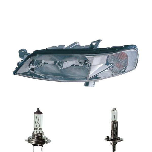 Halogen Scheinwerfer Rechts H7/ H1 FüR Opel Vectra B Caravan CC Inklusive Lampen-image