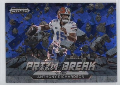 2023 Prizm Draft Picks Break Blue Ice 62/99 Anthony Richardson Rookie RC 16tx