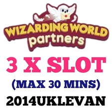 3 x Slot - Max 30 Minute (WIZARDING WORLD PARTNERS) Mono_poly_Go Partner event