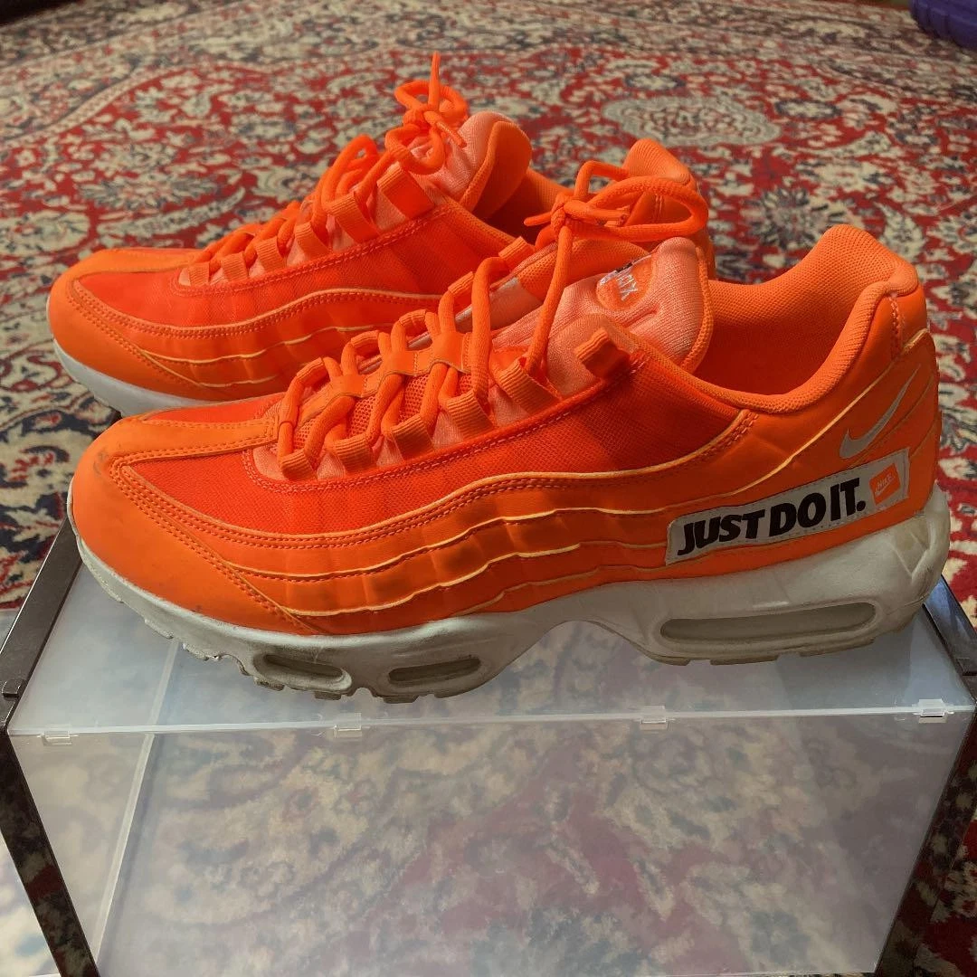 NIKE Air Max 95 SE Just Do It JDI arancione US11 29 cm us inizione edizione