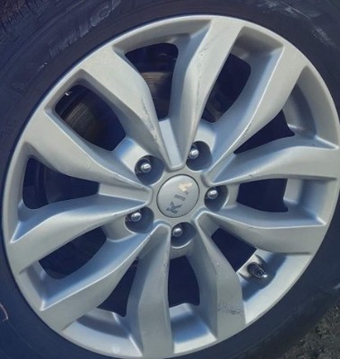 2015 Optima OE Wheel 17x6-1/2 Ex W/Tpms Kia