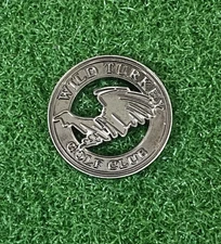 Wild Turkey Golf Club  1-1/2” Golf Ball Marker