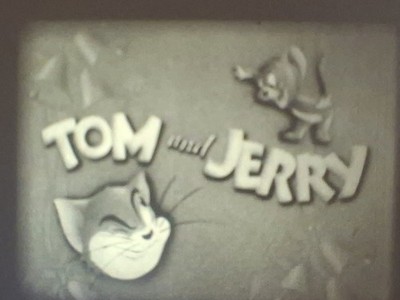 NIGHT BEFORE CHRISTMAS 1941 TOM & JERRY SUPER 8 B/W SOUND 200FT CINE 8MM FILM