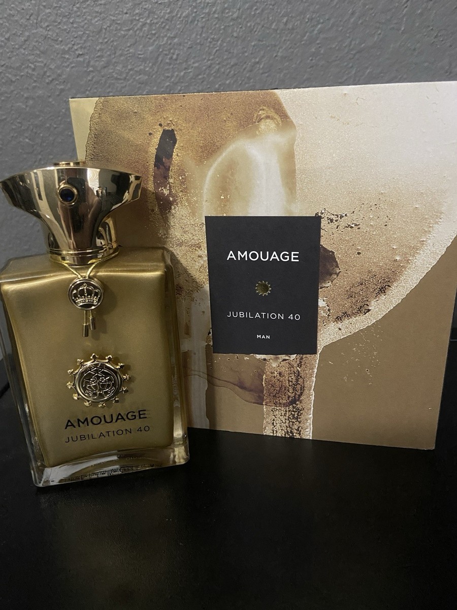 Amouage Jubilation 40 Man Extrait de Parfum 3.4 oz./100 ml New