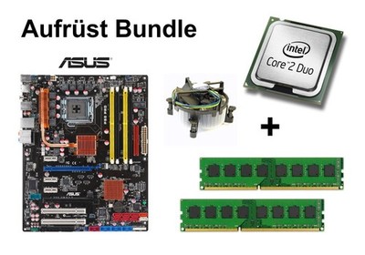 Aufrüst Bundle - ASUS P5Q Pro + Intel E8400 + 4GB RAM #60569