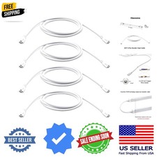 6FT T5 T8 Tube Light Fixture LED Linkable Cord, Double end Connector Cable, P...