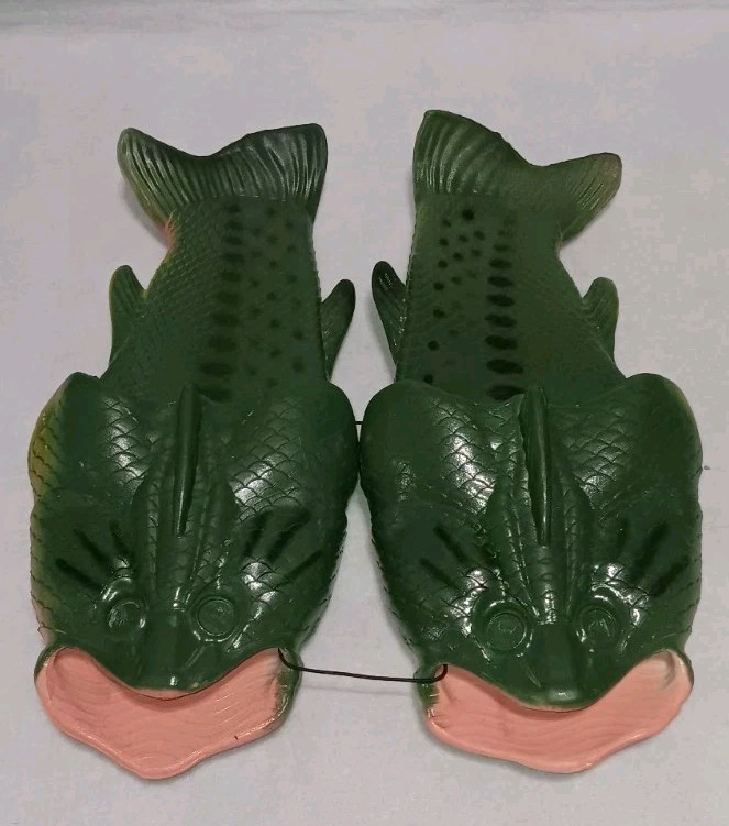 NWOT! Fish Flip Flops 