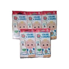 Lot of 5-Cocomelon 36 Learning Flash Cards Colors  Shapes Age 3 