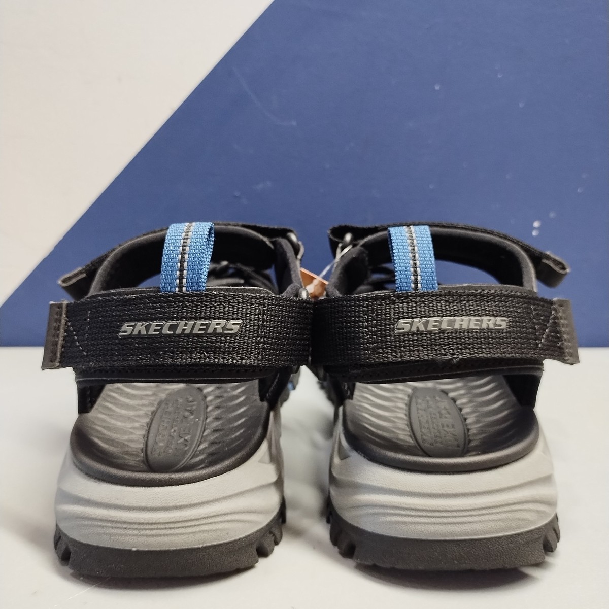 Skechers Prewitt Strappy Sandals Mens US 11 Multi Relaxed Fit Hook