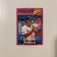 2026 Topps Heritage Jesus Luzardo #168 Pink Sparkle Parallel✨