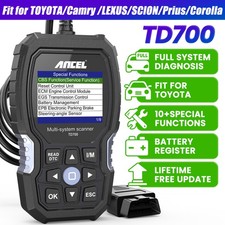 Full System Diagnostic Fit For Toyota Car Obd2 Scanner Automotive Code Readers
