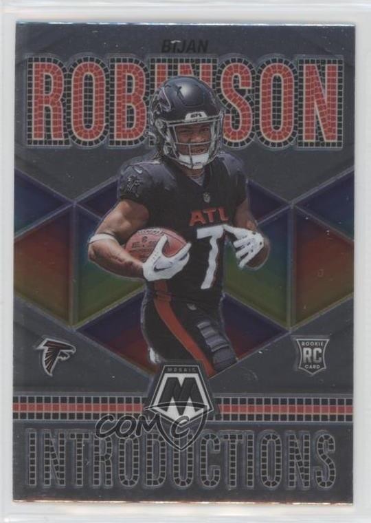 2023 Panini Mosaic Introductions Bijan Robinson #I-6 14t3