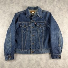 Vintage Levi  s 70s Denim Trucker Jean Jacket Type 3 70505 0217 Made In USA Small