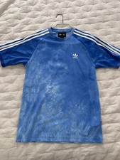 Adidas x Pharrell Williams X Human Race Hu T-Shirt Blue Tie Dye Size Small