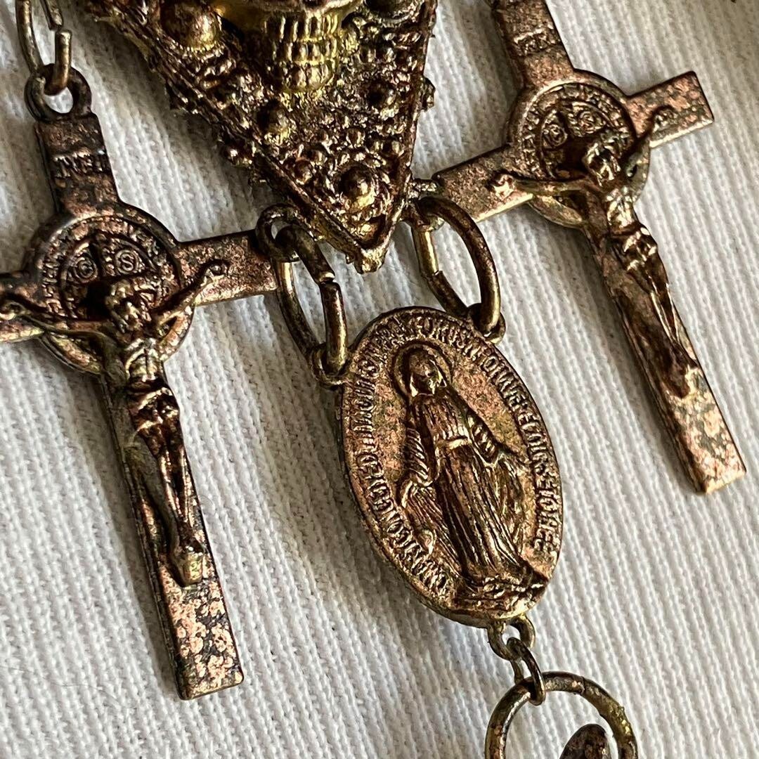 Jean Paul Gaultier Crucifixion Necklace Gold Rare Cross Jean Paul Gaultier Crucifixion Necklace Gold Rare Cross