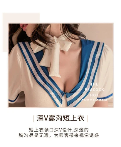 Sexy Stewardess Uniformen Sekretärin Kleidung Schule Schüler Outfits Cosplay Dessous - Bild 12 von 26