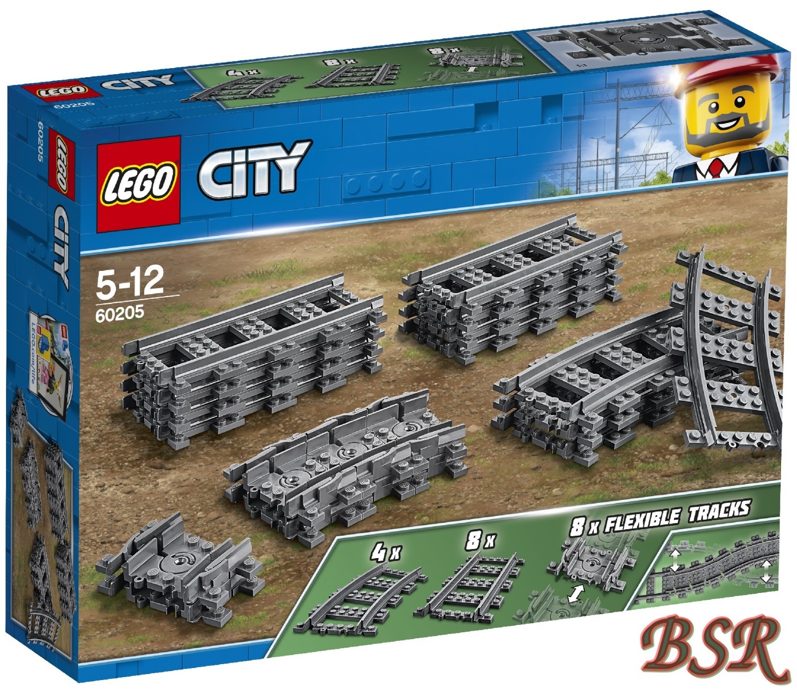 Lego Grau Konstruktionsspiele Schienen City - Bild 2