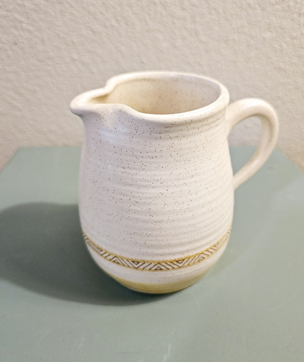Vintage Franciscan Hacienda Gold pattern 12 Oz Creamer Discontinued Made In USA