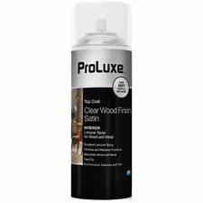 Proluxe PLX017S/54 Satin Wood Finish, Clear, 12.25 oz. Aerosol - Quantity 6