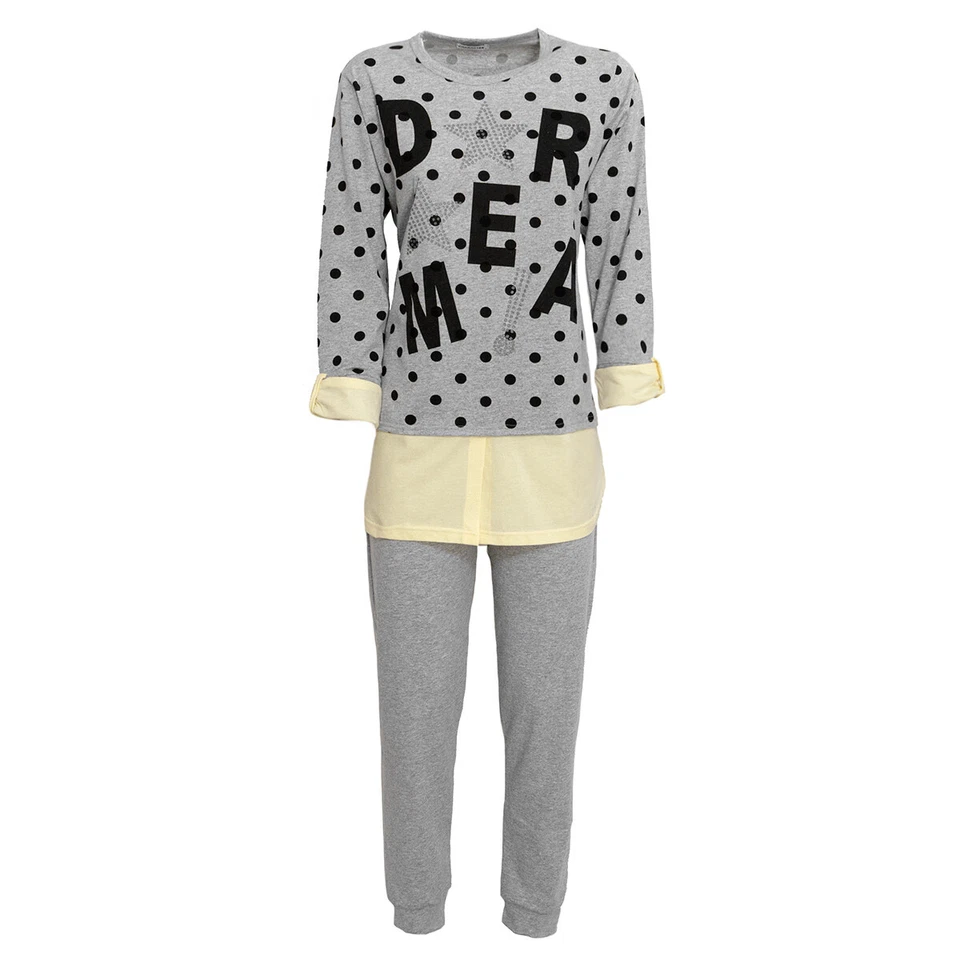 Pigiama donna Character in Cotone P1079 U309 - Imagen 3 de 3