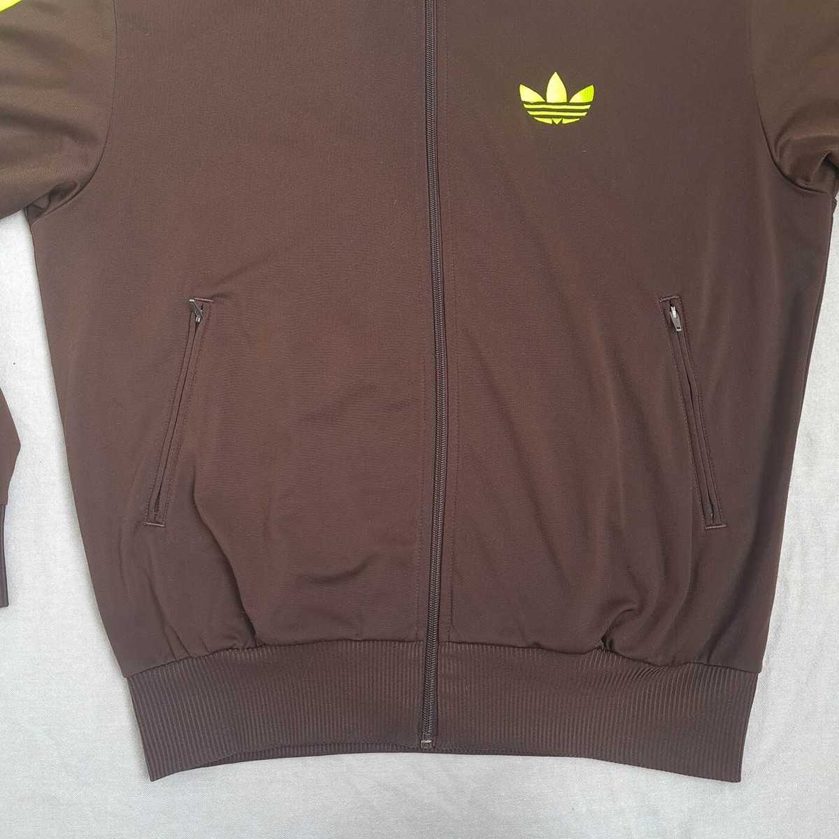 Adidas Original Men's Trefoil Tracksuit Jacket Size M Adidas Original Men's Trefoil Tracksuit Jacket Size M