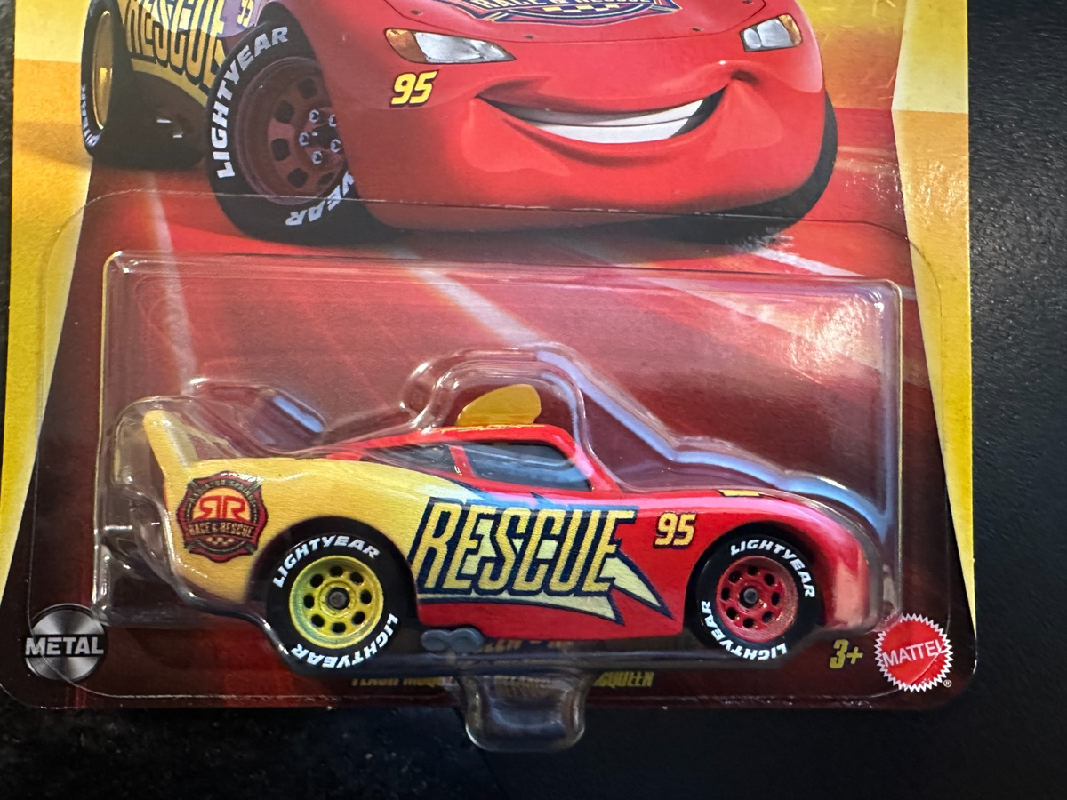 Disney Pixar Cars 2025 - Lightning McQueen - Race & Rescue | eBay