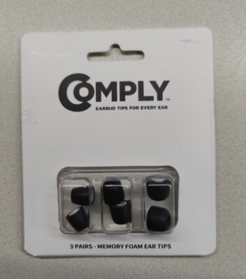 Comply Isolation T-600 Memory Foam Replacement Earbud Tips