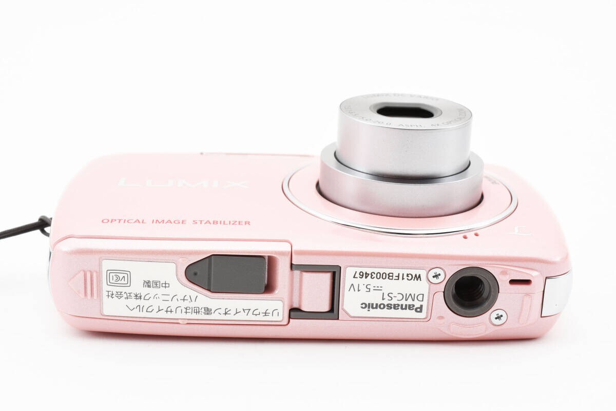 パナソニック LUMIX DMC-S1 ピンクPanasonic 中古LUMIX DMC-S1-P (1210