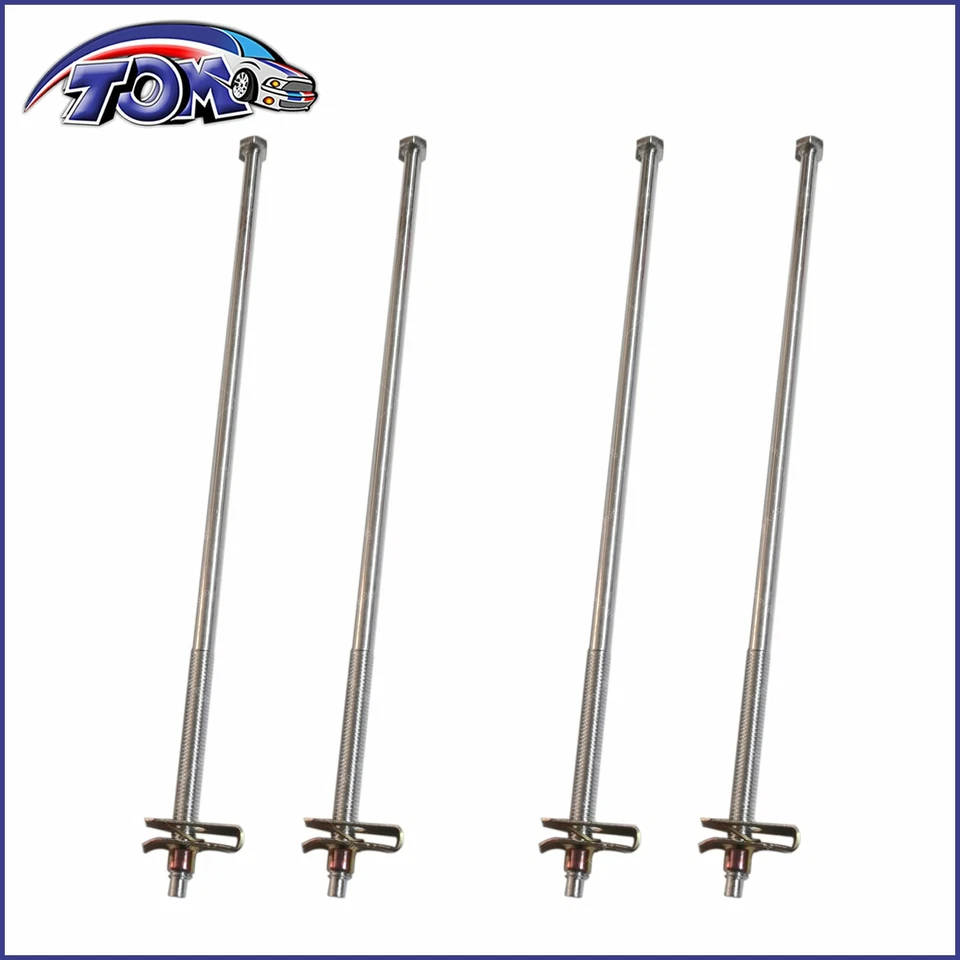 4PCS Battery Hold Down Bolt and Nut for 1994-2004 Dodge Dakota Durango Ram - Image 2 of 3