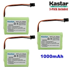 3 x 3.6V 1000mAh Cordless Phone Battery for Uniden BT-446 BT446 BT-1005 BT1005