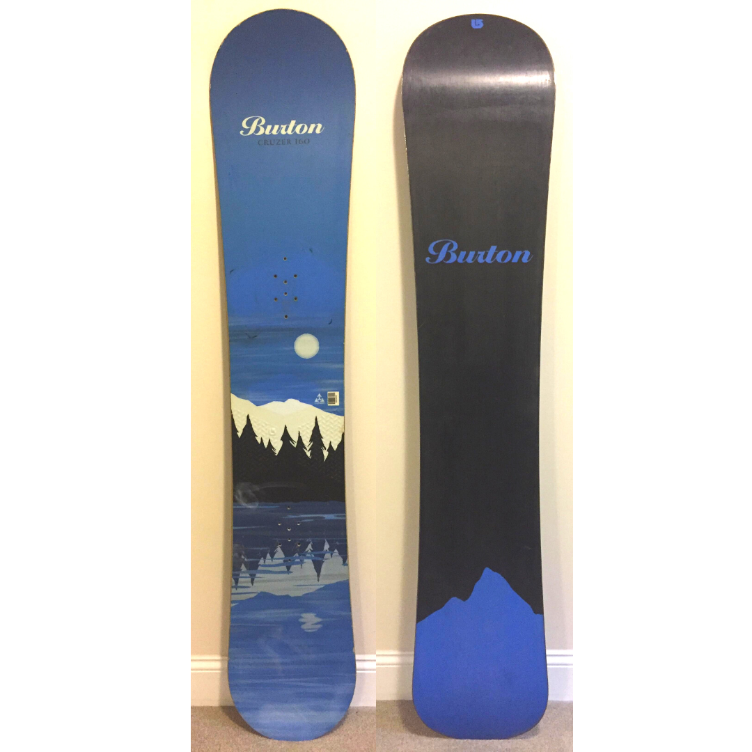 voor de helft Weggelaten kopiëren 🚨FREE SHIPPING USA 48🚀 Burton CRUZER 160cm Great Snowboard For Tall  Riders‼️ | eBay