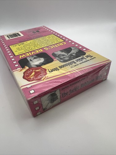 The Jackie Robinson Story VHS VCR Tape Movie Baseball Movie New Sealed 1997 - Picture 5 of 6